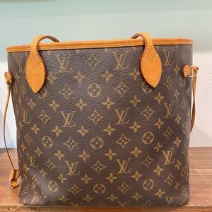 Louis Vuitton Never Full Authentic
